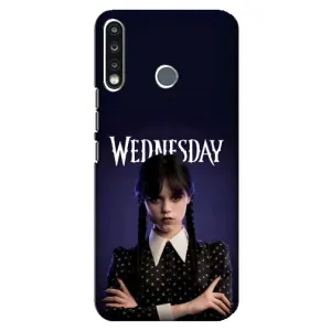 Чехлы с принтом Уэнсдей на TECNO Spark 4 (Wednesdey)