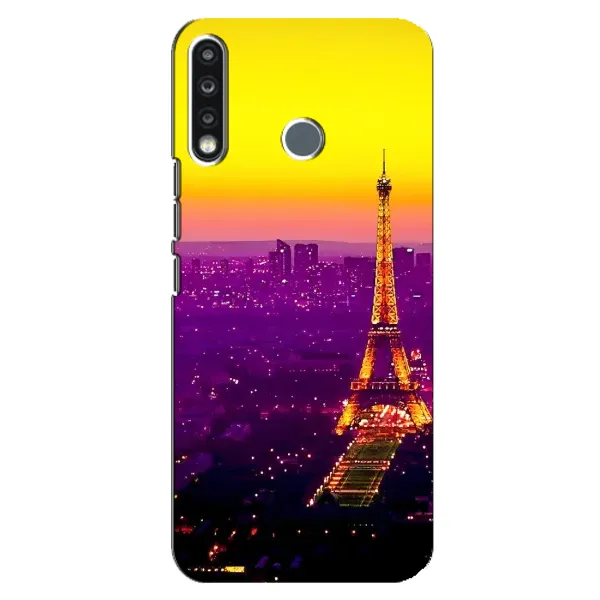 Чехол с рисунком «Яркая башня» для TECNO Spark 4 Чехол с рисунком «Яркая башня» для TECNO Spark 4