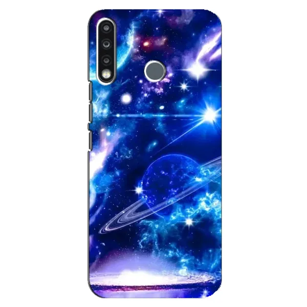 Чехол с рисунком «Яркий космос» для TECNO Spark 4