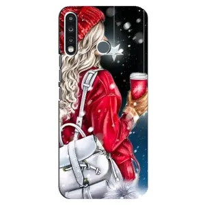 Чехлы на Новый Год TECNO Spark 4 (Зима пришла)