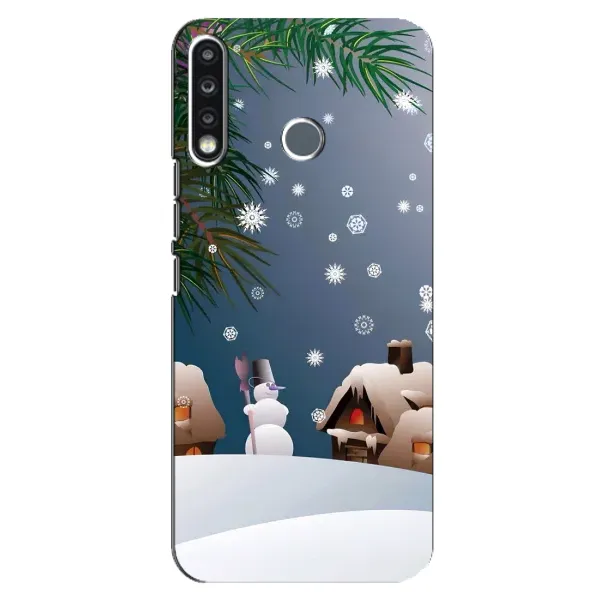 Чехол с рисунком «Зима» для TECNO Spark 4 Чехол с рисунком «Зима» для TECNO Spark 4