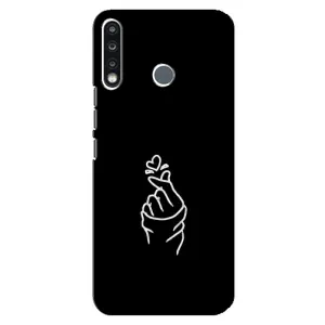 Чехлы (Знак сердечка) на TECNO Spark 4 (Знак Сердечка)
