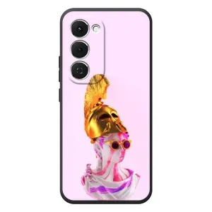 Чохол з Прикольним Принтом на Tecno Spark 40 Pro Plus (АРТ Статуя)