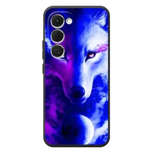 Чохол з Вовком на Tecno Spark 40 Pro Plus (Арт-Вовк)