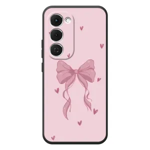 Чохол банти для Tecno Spark 40 Pro Plus (Бант на рожевому)