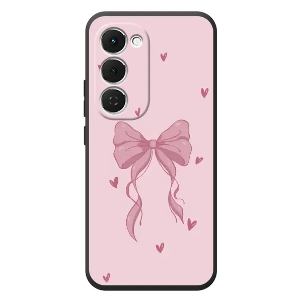 Чехол с рисунком «Бант на розовом» для TECNO Spark 40 Pro Plus Чехол с рисунком «Бант на розовом» для TECNO Spark 40 Pro Plus