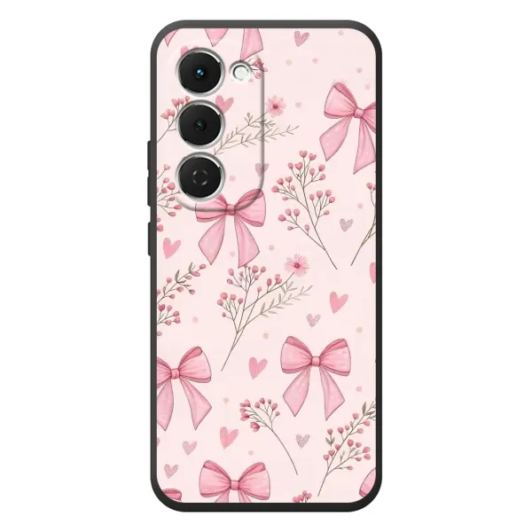 Чехол с рисунком «Банты с цветами» для TECNO Spark 40 Pro Plus Чехол с рисунком «Банты с цветами» для TECNO Spark 40 Pro Plus