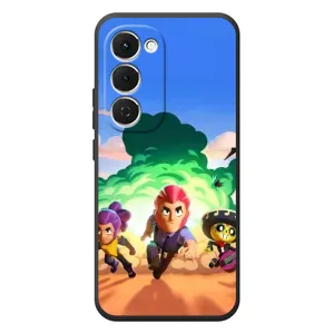Силиконовый Чехол на Tecno Spark 40 Pro Plus с картинкой Brawl Stars (Бравел Старс)