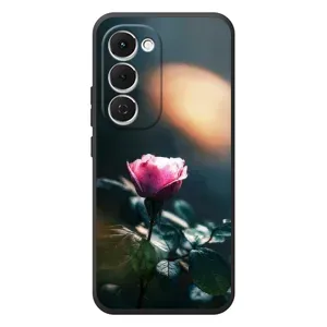 Чехлы с принтом Розочки для Tecno Spark 40 Pro Plus (Цветок ночной)