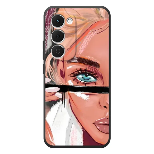 Чехол с рисунком «Девушка и ресницы» для TECNO Spark 40 Pro Plus Чехол с рисунком «Девушка и ресницы» для TECNO Spark 40 Pro Plus