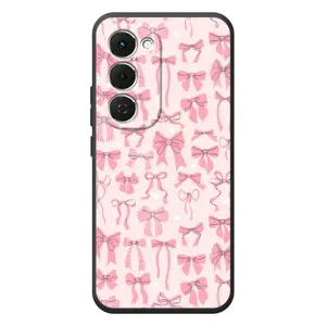 Чохол банти для Tecno Spark 40 Pro Plus (Фон бантики)