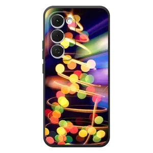 Чехол Новогодняя Елка на Tecno Spark 40 Pro Plus (Гирлянды)