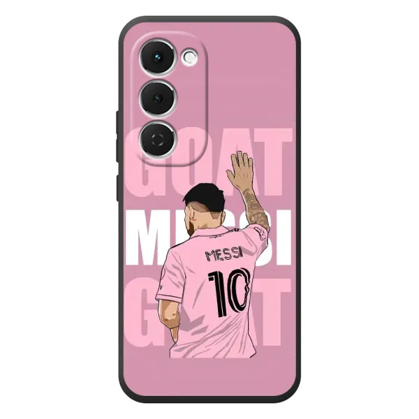 Чехол с рисунком «GOAT MESSI» для TECNO Spark 40 Pro Plus Чехол с рисунком «GOAT MESSI» для TECNO Spark 40 Pro Plus