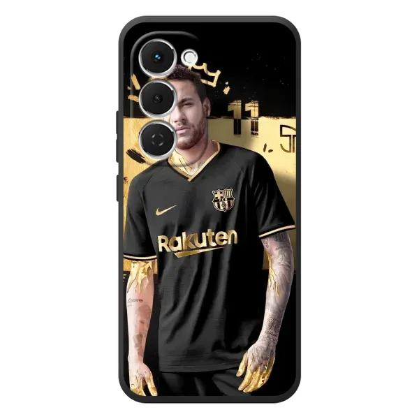 Чехол с рисунком «Gold Neymar» для TECNO Spark 40 Pro Plus