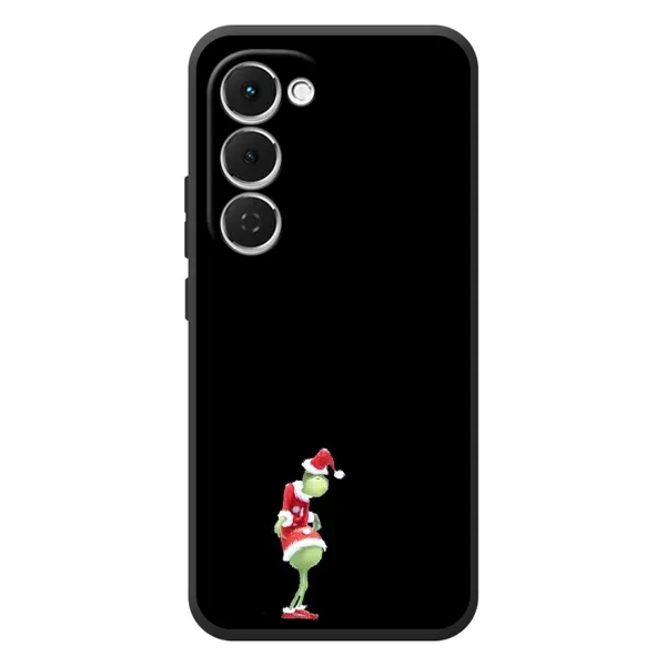 Чехол с рисунком «Гринч на чорном» для TECNO Spark 40 Pro Plus Чехол с рисунком «Гринч на чорном» для TECNO Spark 40 Pro Plus
