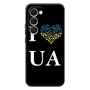 Силиконовый Чехол на Tecno Spark 40 Pro Plus (Я-Украина) (I Love UA)