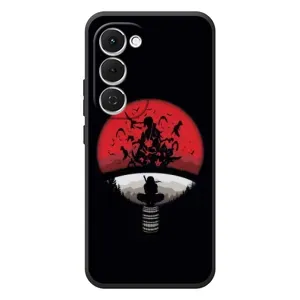 Чохли з принтом Ітачі Учіха на Tecno Spark 40 Pro Plus (Ітачі на чорному)