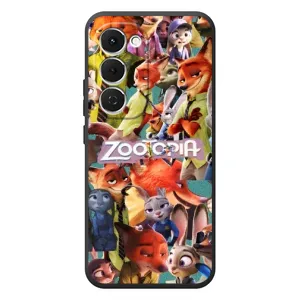 Силіконовий чохол з принтом Зоотрополіс для Tecno Spark 40 Pro Plus (Колаж героїв)