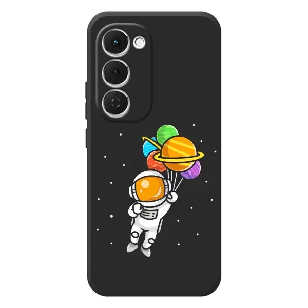 Чехол с рисунком «Космонавт с шариками» для TECNO Spark 40 Pro Plus Чехол с рисунком «Космонавт с шариками» для TECNO Spark 40 Pro Plus