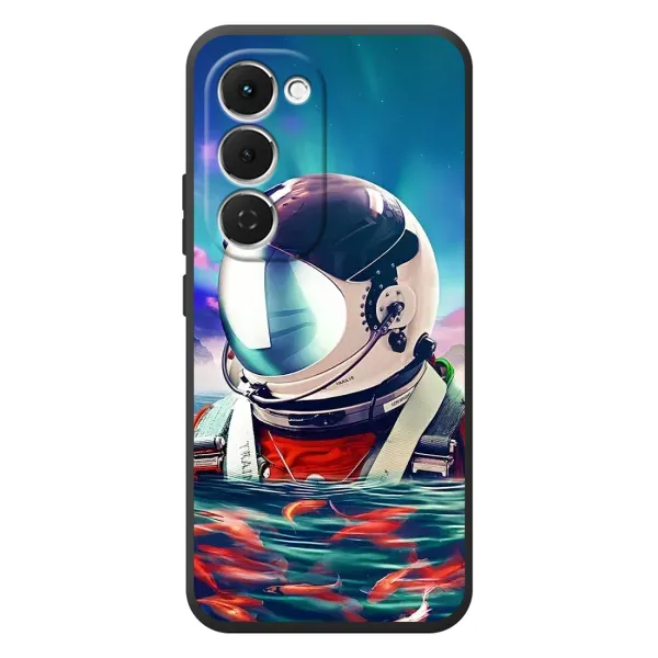 Чехол с рисунком «Космонавт в воде» для TECNO Spark 40 Pro Plus Чехол с рисунком «Космонавт в воде» для TECNO Spark 40 Pro Plus