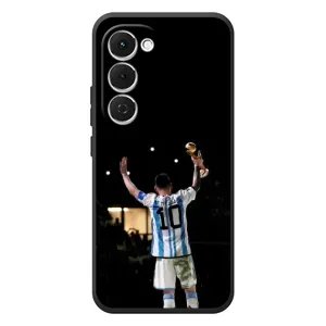 Чехлы Лео Месси Аргентина для Tecno Spark 40 Pro Plus (Лео Чемпион)