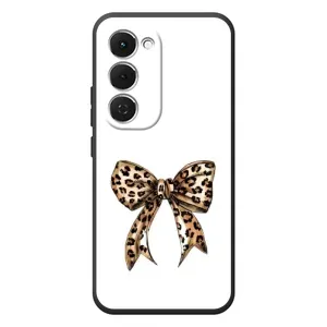 Чохол банти для Tecno Spark 40 Pro Plus (Леопардовий бант)