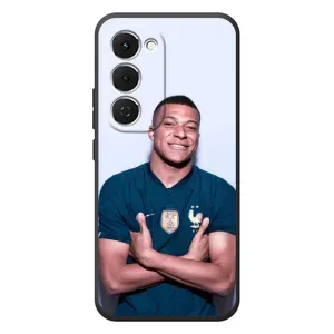 Чехол (TPU) с Футболистом на Tecno Spark 40 Pro Plus (Мбаппешичка)
