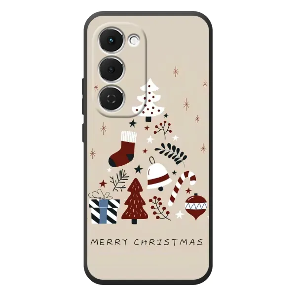 Чехол с рисунком «Merry Christmas» для TECNO Spark 40 Pro Plus