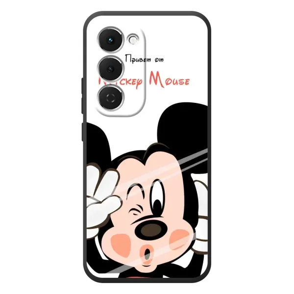 Чехол с рисунком «Mickey Mouse» для TECNO Spark 40 Pro Plus Чехол с рисунком «Mickey Mouse» для TECNO Spark 40 Pro Plus