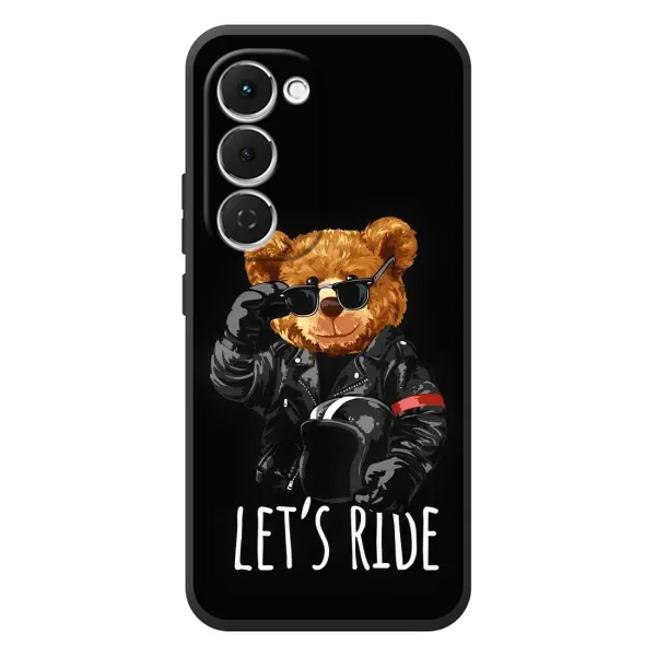 Чехол с рисунком «Модный Мишка» для TECNO Spark 40 Pro Plus