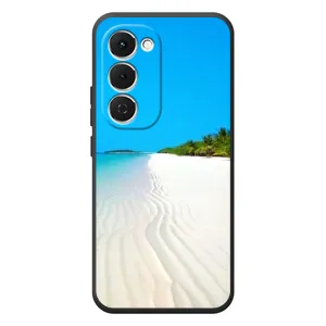 Летний Чехол на Tecno Spark 40 Pro Plus (Море песок)