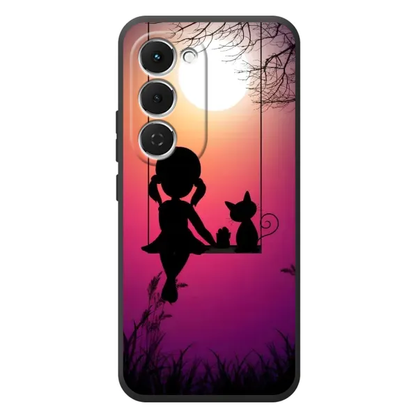 Чохол з малюнком «На гойдалці» для TECNO Spark 40 Pro Plus Чохол з малюнком «На гойдалці» для TECNO Spark 40 Pro Plus