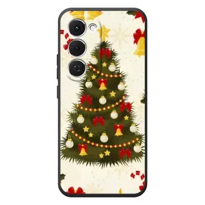 Чохол новорічна ялинка на Tecno Spark 40 Pro Plus (Новорічний принт)