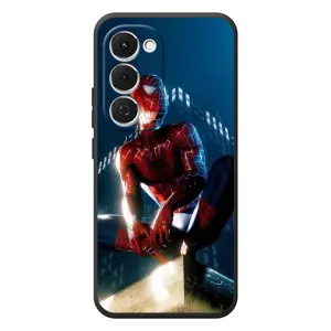 Чехол Супергерой Человека Паука на Tecno Spark 40 Pro Plus (Паук на доме)