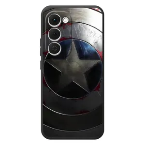 Чехол с Щитом Капитана Америки на Tecno Spark 40 Pro Plus (Ретро Щит Капитана)