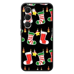 Силиконовый бампер на рождество для Tecno Spark 40 Pro Plus (Рождественские подарки)