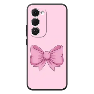 Чохол банти для Tecno Spark 40 Pro Plus (Рожевий бантик)