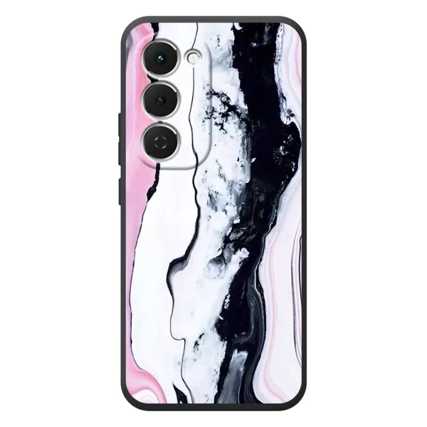 Чехол с рисунком «Розовый мрамор» для TECNO Spark 40 Pro Plus