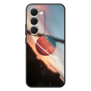 Чехол (ТПУ) с планетами на Tecno Spark 40 Pro Plus (Сатурн)