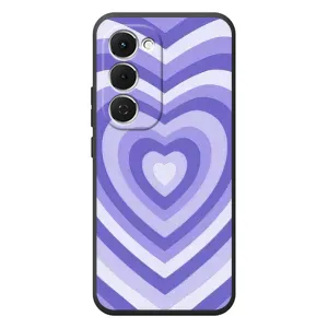 Чехлы с тематикой "Маленькие Сердечки" на Tecno Spark 40 Pro Plus (Сердце фиолет)