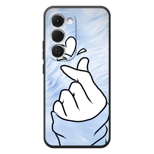 Чехол с рисунком «Сердечка знак» для TECNO Spark 40 Pro Plus Чехол с рисунком «Сердечка знак» для TECNO Spark 40 Pro Plus