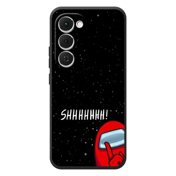 Чехол с рисунком «SHHHHH» для TECNO Spark 40 Pro Plus Чехол с рисунком «SHHHHH» для TECNO Spark 40 Pro Plus
