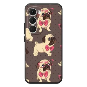 Чехол (ТПУ) Милые собачки для Tecno Spark 40 Pro Plus (Собачки Мопсики)