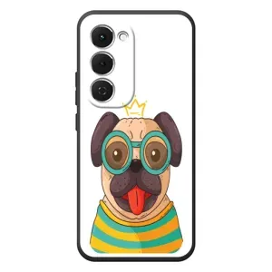 Бампер для Tecno Spark 40 Pro Plus с картинкой "Песики" (Собака Король)