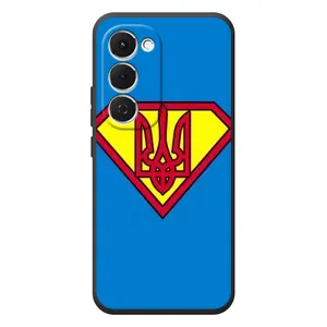 Чехол с картинкой (Патриотический ГЕРБ) на Tecno Spark 40 Pro Plus (Super - Герб)