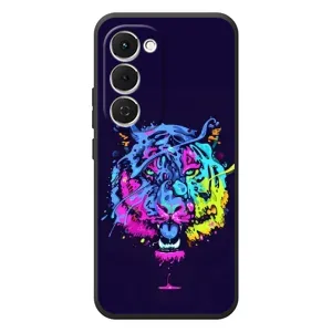 Силиконовый бампер с картинкой животных для Tecno Spark 40 Pro Plus (Тигр-Арт)
