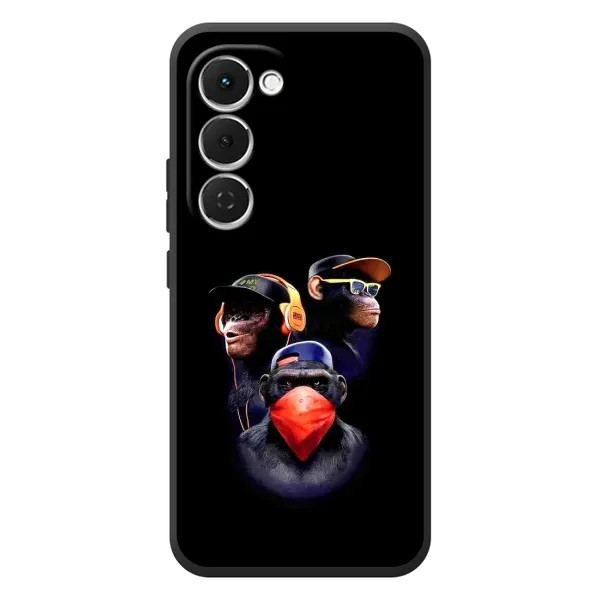 Чехол с рисунком «Три обезьяны» для TECNO Spark 40 Pro Plus Чехол с рисунком «Три обезьяны» для TECNO Spark 40 Pro Plus