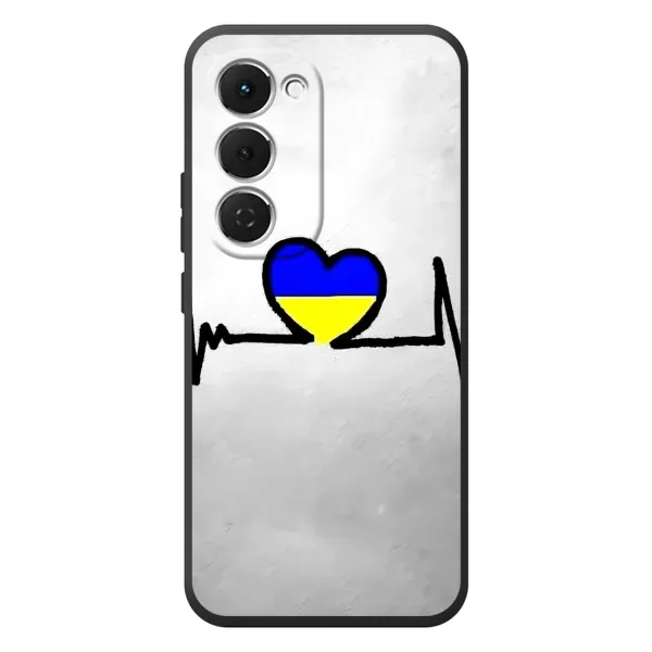 Чехол с рисунком «Украинская кардиограмма» для TECNO Spark 40 Pro Plus