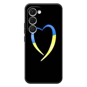 Силиконовый Чехол на Tecno Spark 40 Pro Plus (Я-Украина) (Украинское сердце)