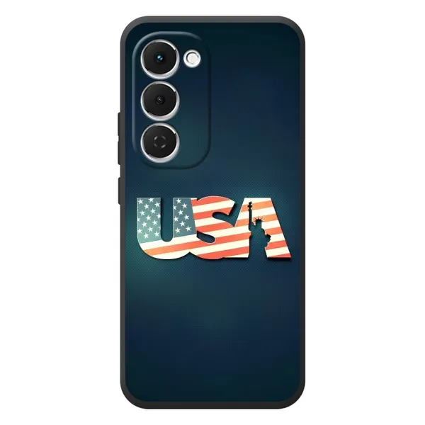 Чохол з малюнком «USA» для TECNO Spark 40 Pro Plus Чохол з малюнком «USA» для TECNO Spark 40 Pro Plus